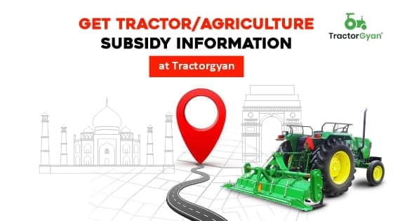 Tractor Subsidy in India image