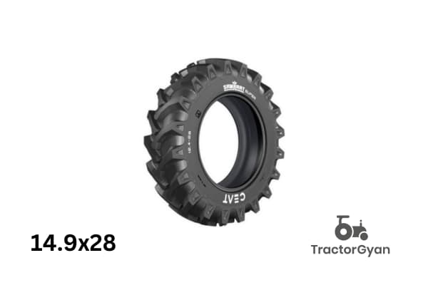 Ceat Samraat Super 14.9x28 - Rear Tyre image
