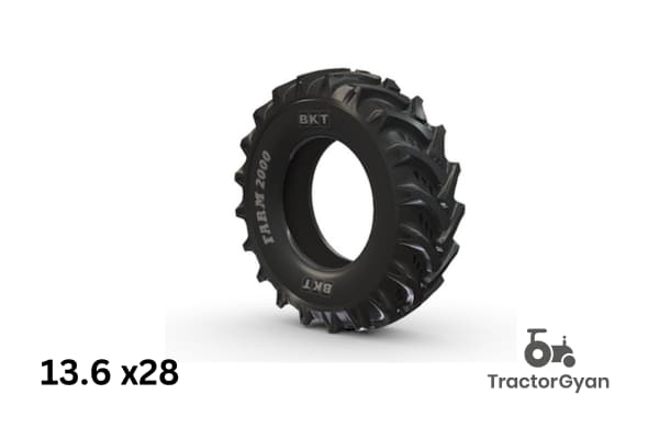 BKT Farm 2000 13.6x28 - Rear Tyre image 1