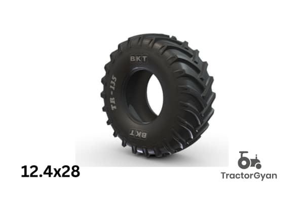 BKT TR 135 12.4x28 - Rear Tyre image