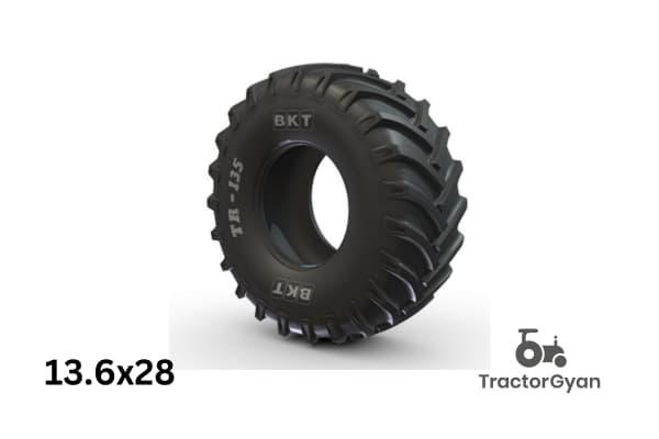 BKT TR 135 13.6x28 - Rear Tyre image