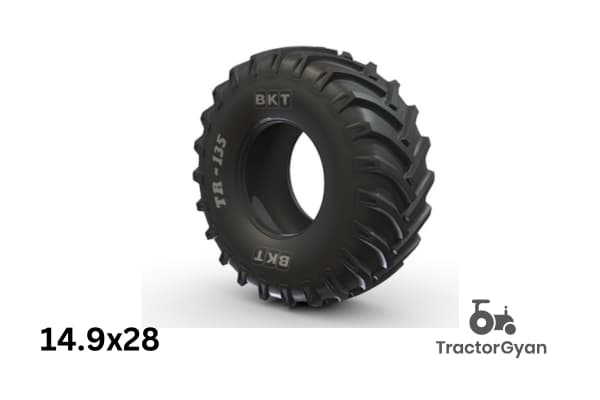 BKT TR 135 14.9x28 - Rear Tyre image