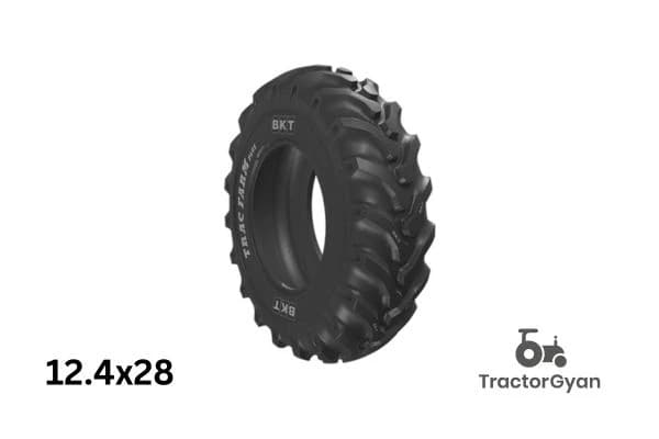 BKT Trac Farm Plus 12.4x28 - Rear Tyre image