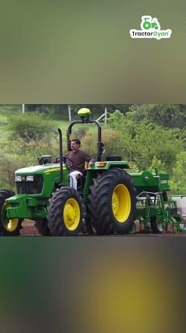 Vacuum Planter Tractor Implement Best for Sowing Video | Tractor Gyan