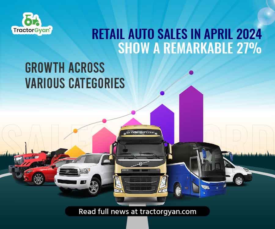 Retail Auto Sales in April 2024 Show a Remarkable 27% Growth Across Various Categories image
