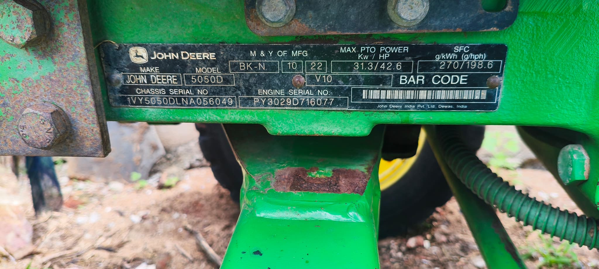 John deere 5050 D (4)