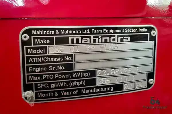 Mahindra 265 DI XP Plus tractor
