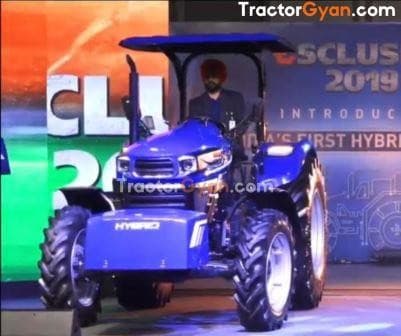 India's first Hybrid Tractor Farmtrac 6090 EH launched at esclusive 2019 image