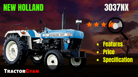New Holland 3037 NX Tractor Review in India image