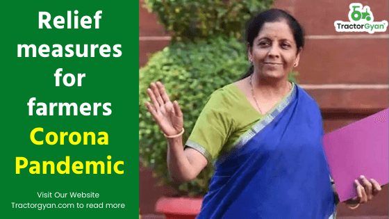 Relief measures for farmers Corona Pandemic image