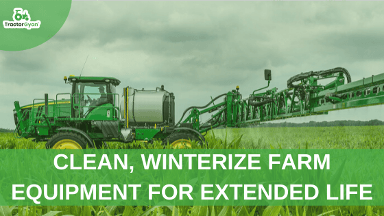 CLEAN, WINTERIZE FARM EQUIPMENT FOR EXTENDED LIFE image