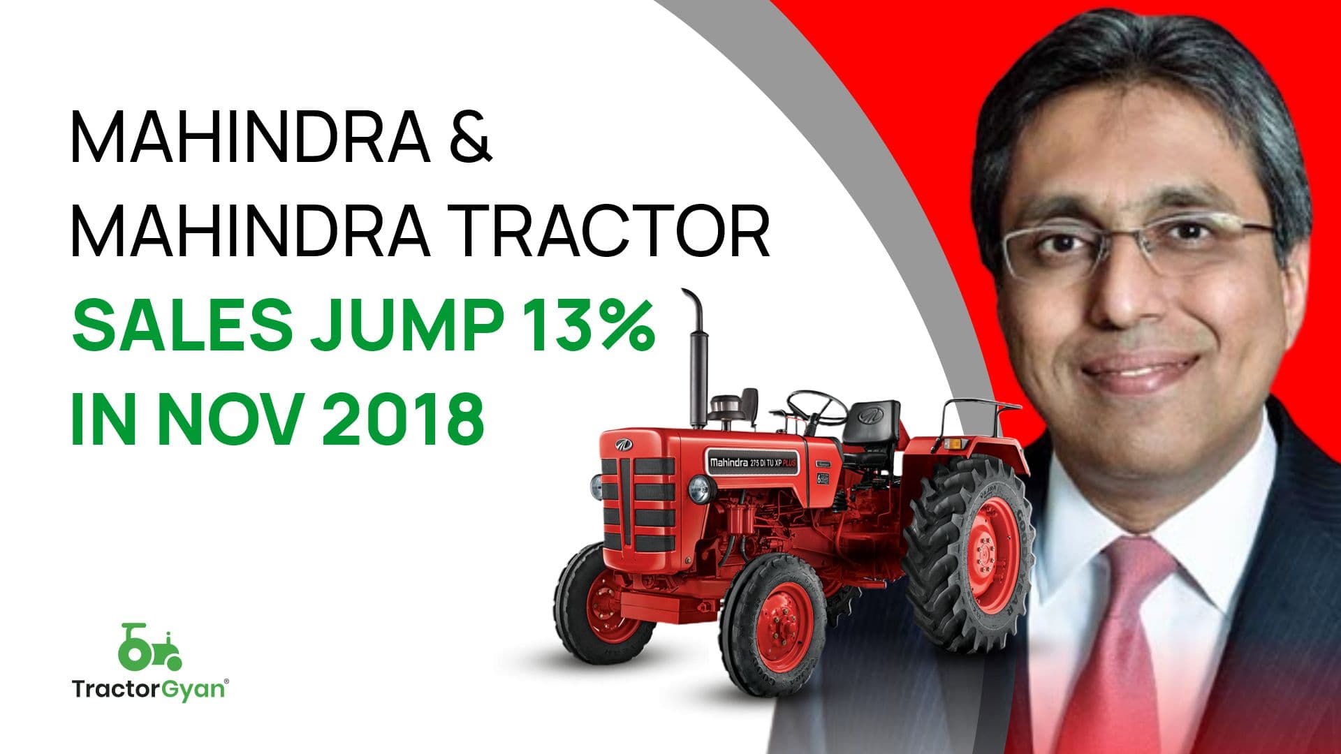 Mahindra & Mahindra tractor sales jump 13% in Nov 2018 image