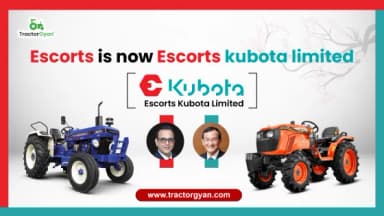 Escorts is now Escorts Kubota limited