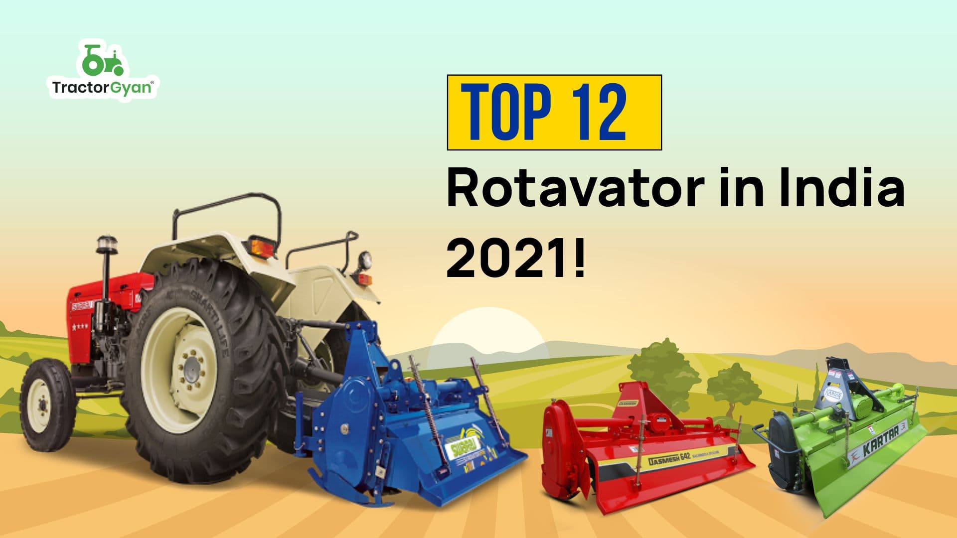 Top 12 Rotavator in India 2025 image