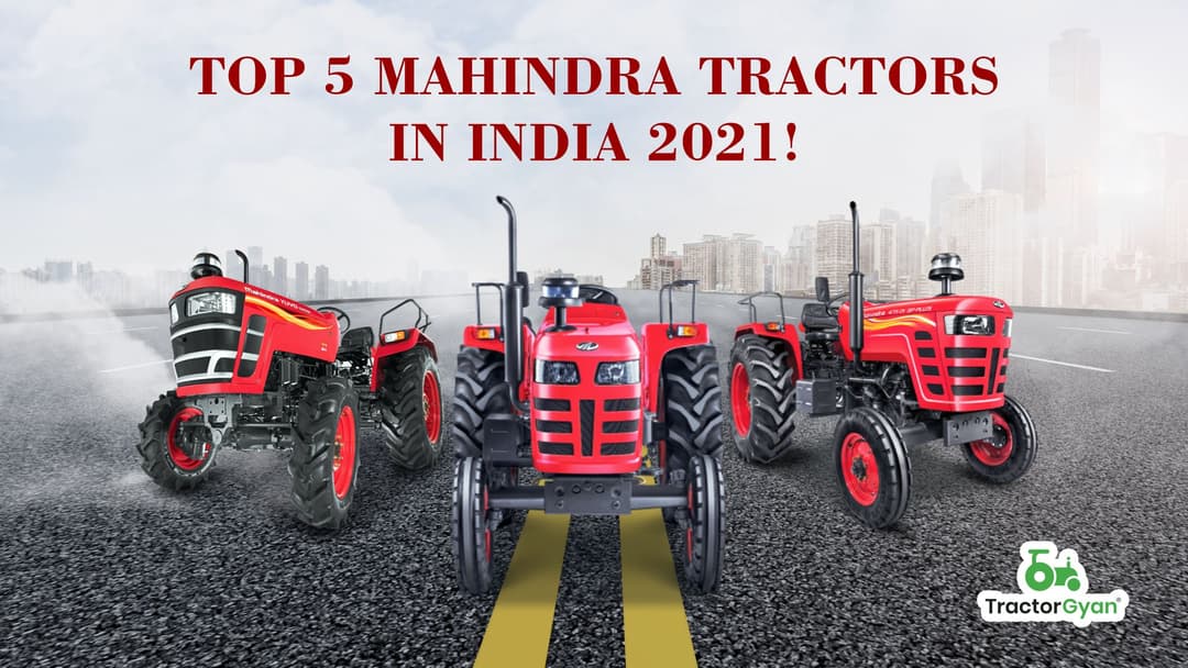Top 5 Mahindra tractors in India 2024-2025 image