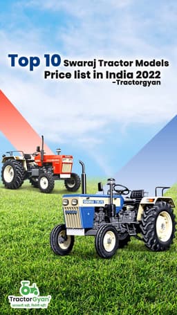Top 10 Swaraj Tractors Price list in India 2024-2025 | Tractorgyan