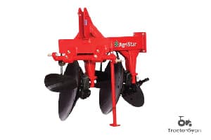Agristar डिस्क प्लाऊ 2 फर्रो tractor