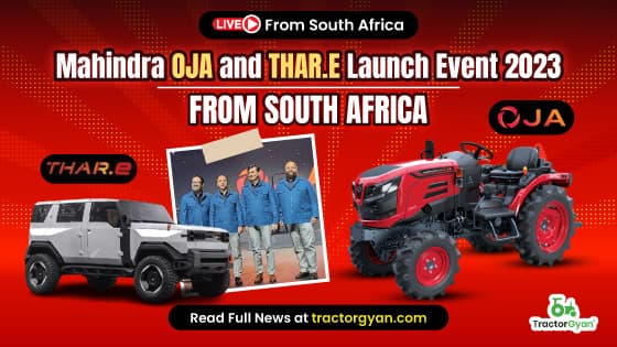 Mahindra Oja Tractors and Car Launch Event 2023 from South Africa - Tractorgyan Mahindra Oja Tractors and Car Launch Event 2023 from South Africa - Tractorgyan image