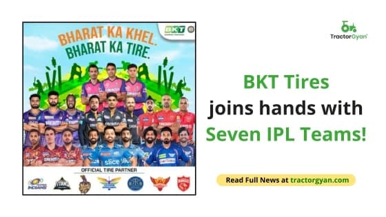 Exciting News: BKT Tires Joins Hands with 7 T20 Teams, Including Debut with Lucknow Super Giants! Exciting News: BKT Tires Joins Hands with 7 T20 Teams, Including Debut with Lucknow Super Giants! image
