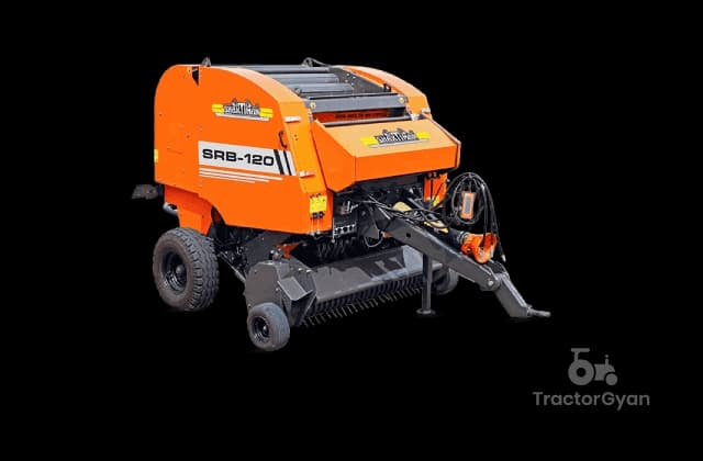 Shaktiman बिग राउंड बेलर SRB120 Shaktiman बिग राउंड बेलर SRB120 tractor