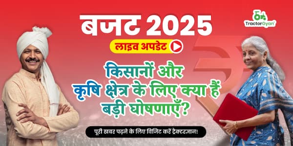 बजट 2025 लाइव अपडेट: किसानों और कृषि क्षेत्र के लिए क्या हैं बड़ी घोषणाएँ? बजट 2025 लाइव अपडेट: किसानों और कृषि क्षेत्र के लिए क्या हैं बड़ी घोषणाएँ? image