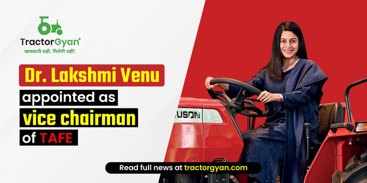 Dr. Lakshmi Venu appointed as vice chairman of TAFE Dr. Lakshmi Venu appointed as vice chairman of TAFE image