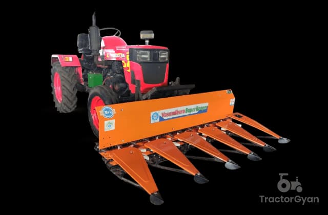 Vasundhara Krishi Yantra Conveyor Chain Reaper Tractor Mounted 5 Feet (1) Vasundhara Krishi Yantra Conveyor Chain Reaper Tractor Mounted 5 Feet (1)