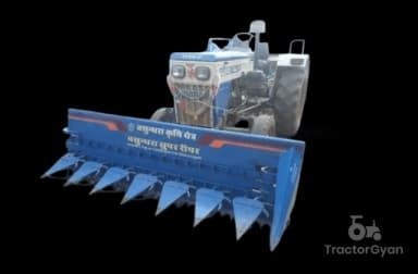Vasundhara Krishi Yantra Tractor Mounted Reaper Vasundhara Krishi Yantra Tractor Mounted Reaper