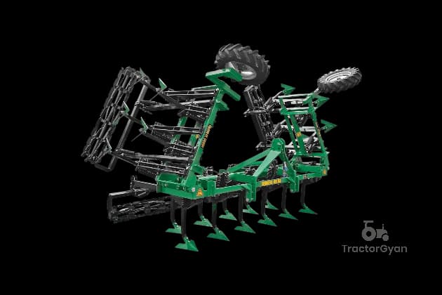 Soil Master Foldable Type Vertical Spring Cultivator image Soil Master Foldable Type Vertical Spring Cultivator image