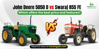John Deere 5050D vs Swaraj 855 FE: Which offers the best price and features? John Deere 5050D vs Swaraj 855 FE: Which offers the best price and features?