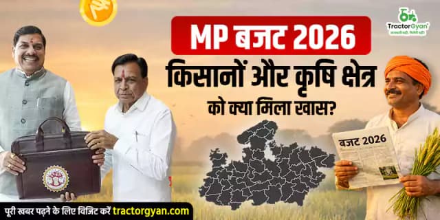 एमपी बजट 2026: किसानों और कृषि क्षेत्र को क्या मिला खास? एमपी बजट 2026: किसानों और कृषि क्षेत्र को क्या मिला खास? image