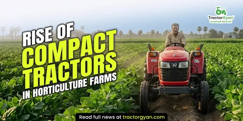Rise of compact tractors in Horticulture farms Rise of compact tractors in Horticulture farms