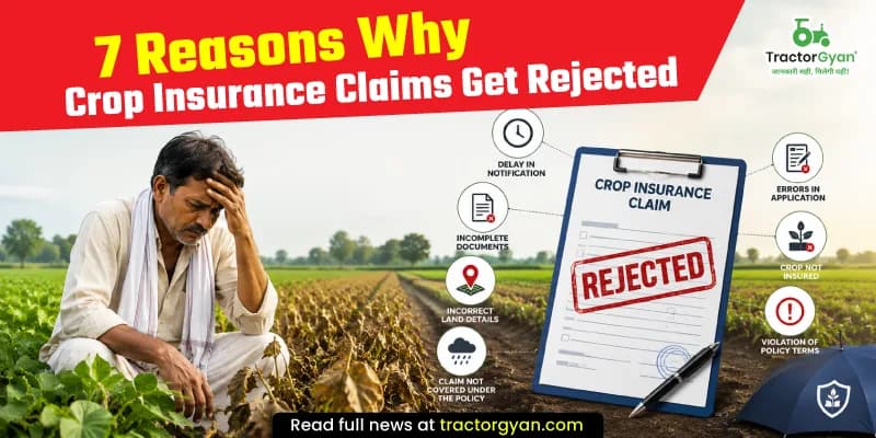 7 Reasons why crop insurance claims get rejected 7 Reasons why crop insurance claims get rejected