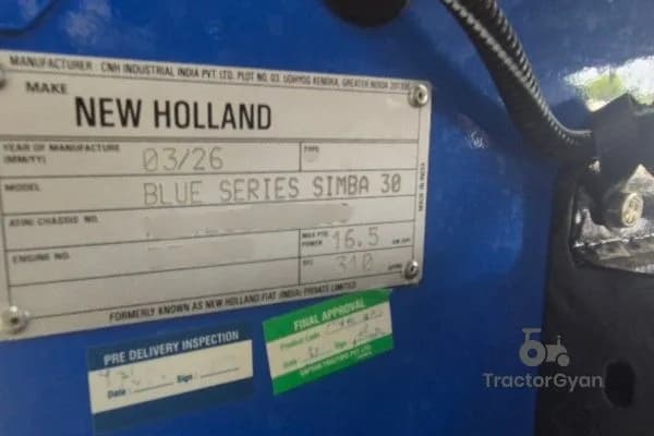 Cnh industrial Blue Series SIMBA 30