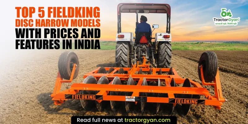 Top 5 Fieldking Disc Harrow prices and features in India: Best models for every budget Top 5 Fieldking Disc Harrow prices and features in India: Best models for every budget image