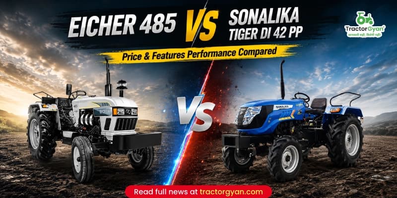 Eicher 485 vs Sonalika Tiger DI 42 PP: Price & features performance compared Eicher 485 vs Sonalika Tiger DI 42 PP: Price & features performance compared image