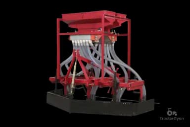 Captain Tractor Attached Seed Drill with Front Bumper - SA7 Captain Tractor Attached Seed Drill with Front Bumper - SA7