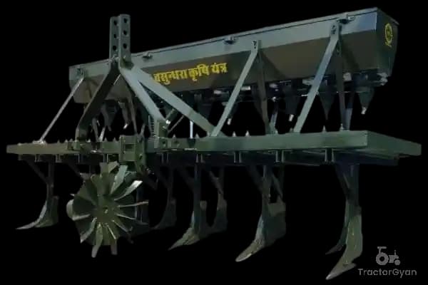 Vasundhara Krishi Yantra Seed Cum Fertilizer Drill Vasundhara Krishi Yantra Seed Cum Fertilizer Drill tractor