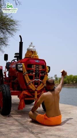 Unbelievable Mahadev Painted on a Mahindra Tractor? Video - Tractor Gyan Unbelievable Mahadev Painted on a Mahindra Tractor? Video - Tractor Gyan
