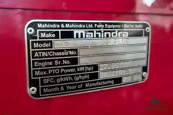 Mahindra 475 DI MS XP Plus tractor Mahindra 475 DI MS XP Plus tractor
