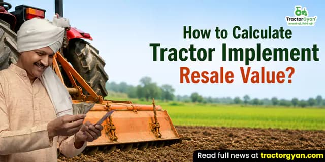How to calculate tractor implement resale value? How to calculate tractor implement resale value? image