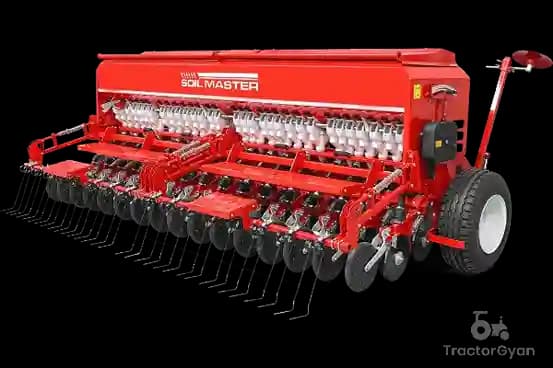Soil Master Mounted Seed Drill Double Disc Soil Master Mounted Seed Drill Double Disc tractor