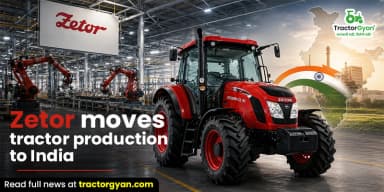 Zetor Moves Tractor Production to India Zetor Moves Tractor Production to India
