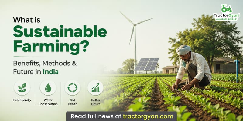 What is sustainable farming? Benefits, methods & future in India What is sustainable farming? Benefits, methods & future in India