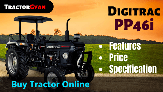 Digitrac PP46I Tractor Price, Specification, feature review in India 2023 Digitrac PP46I Tractor Price, Specification, feature review in India 2023 image