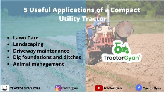 5 Useful Applications for a Compact Utility Tractor 5 Useful Applications for a Compact Utility Tractor image