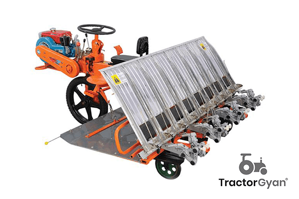 Vst 8 रो पैडी ट्रांसप्लांटर Vst 8 रो पैडी ट्रांसप्लांटर tractor