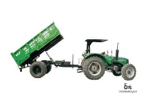 Farmking Tipping Trailer-Single Axle Farmking Tipping Trailer-Single Axle tractor